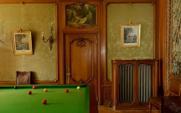 The billiard room