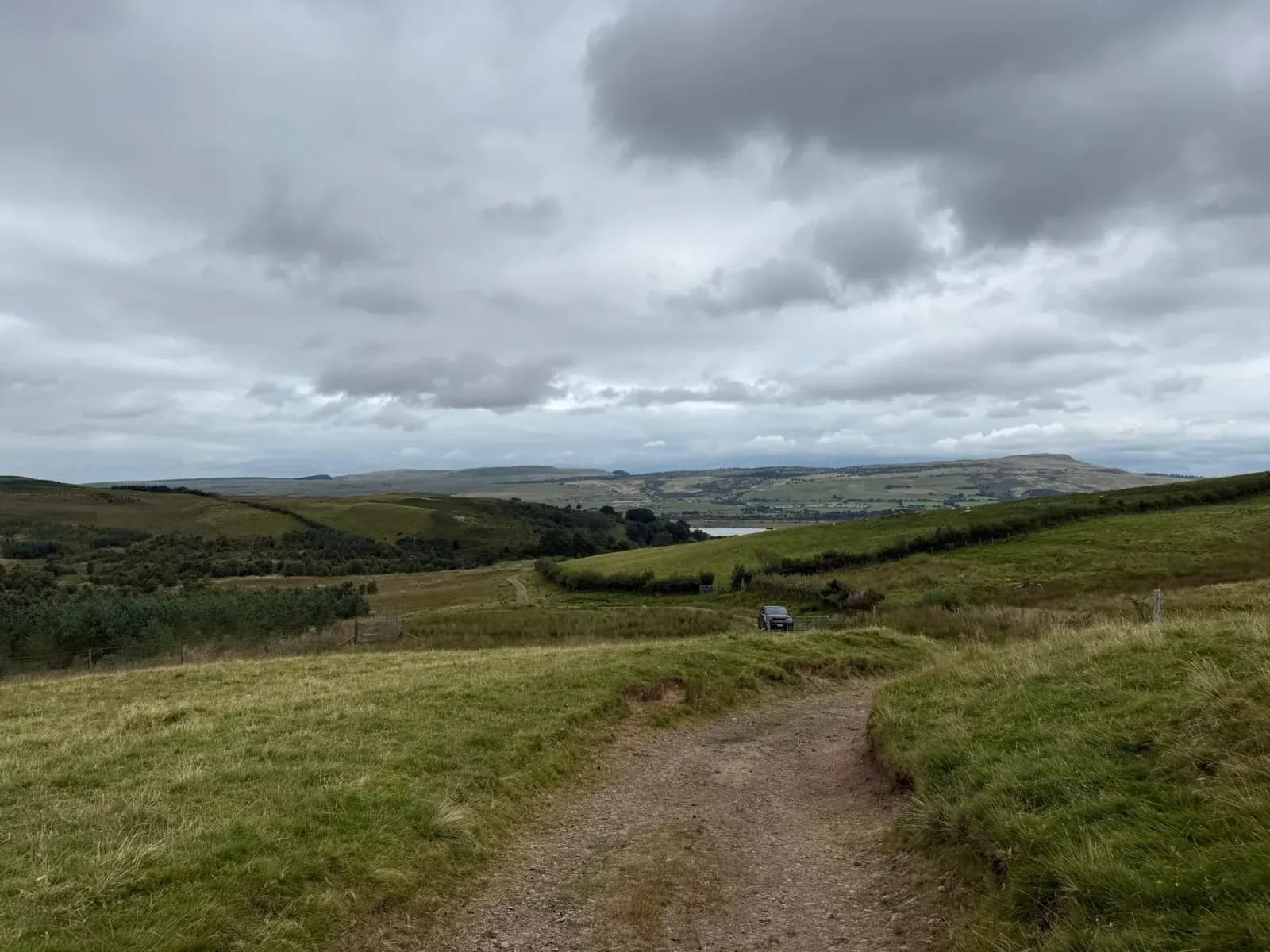 Moorland track